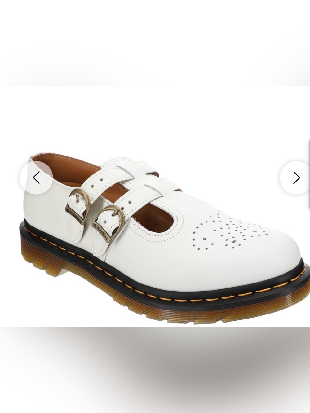 Dr Martens 8065 2-Strap Mary Jane Smooth (Women's) size 8